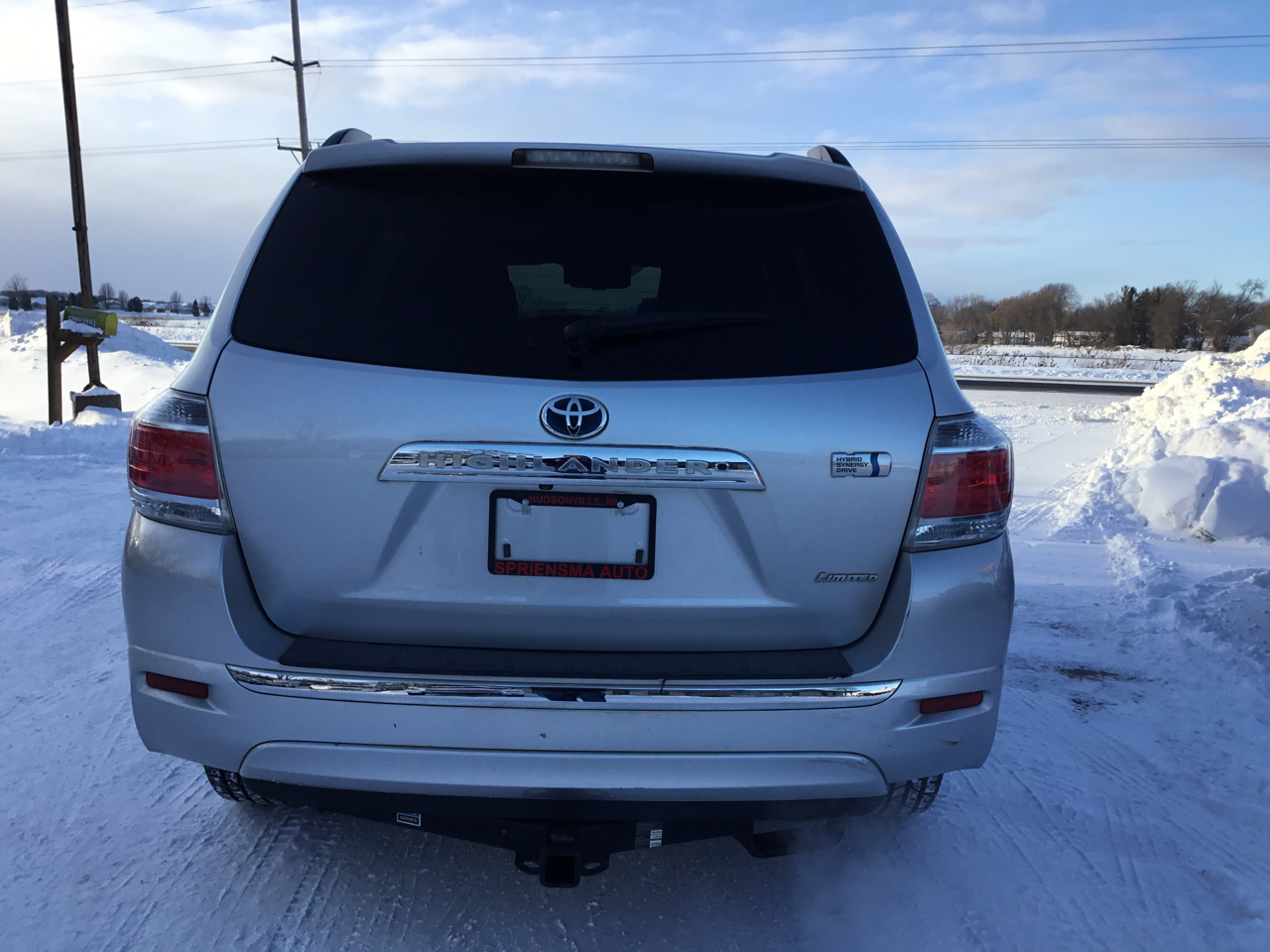 Toyota Highlander Hybrid Limited 4WD 2012