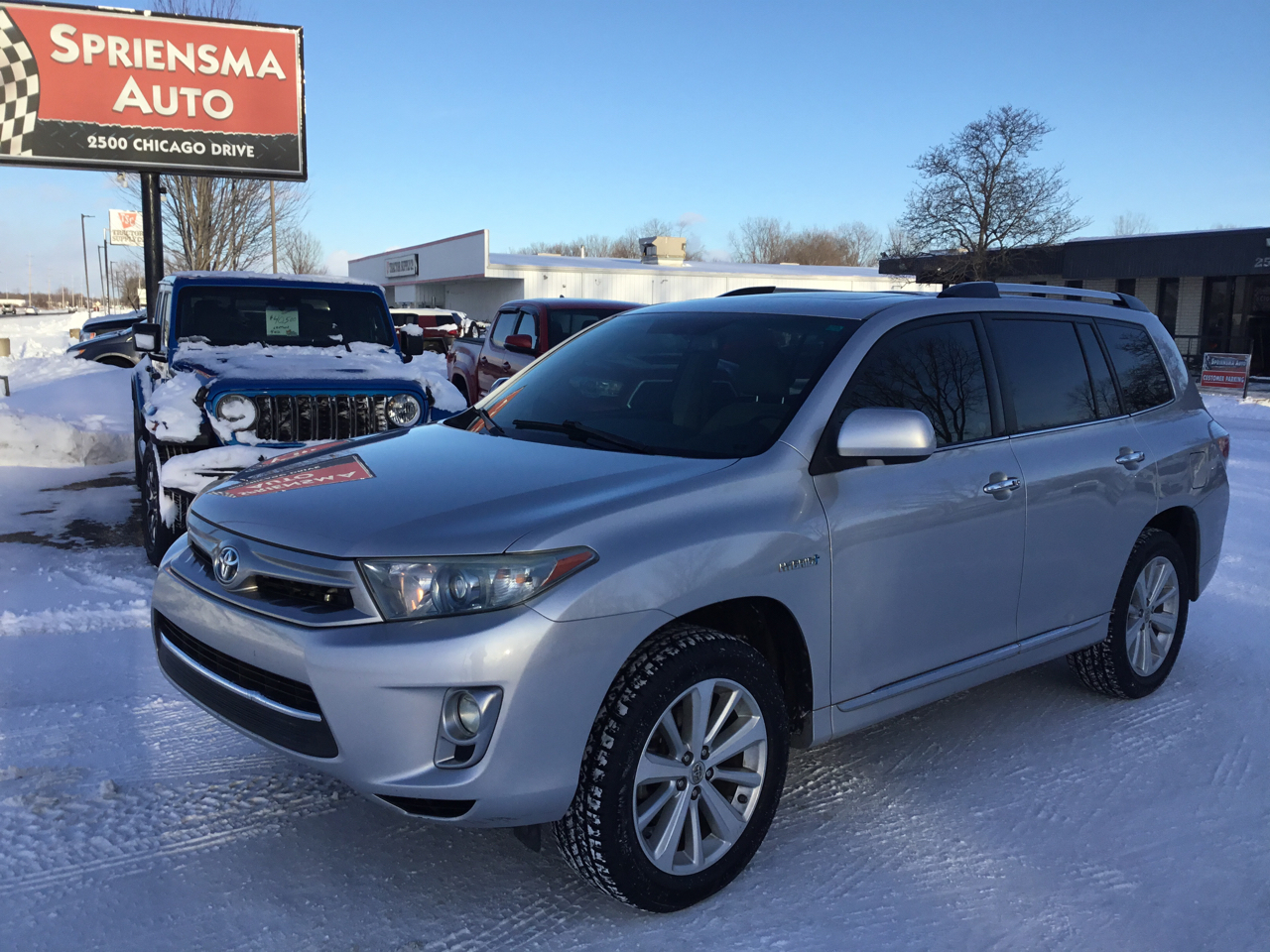 Toyota Highlander Hybrid Limited 4WD 2012