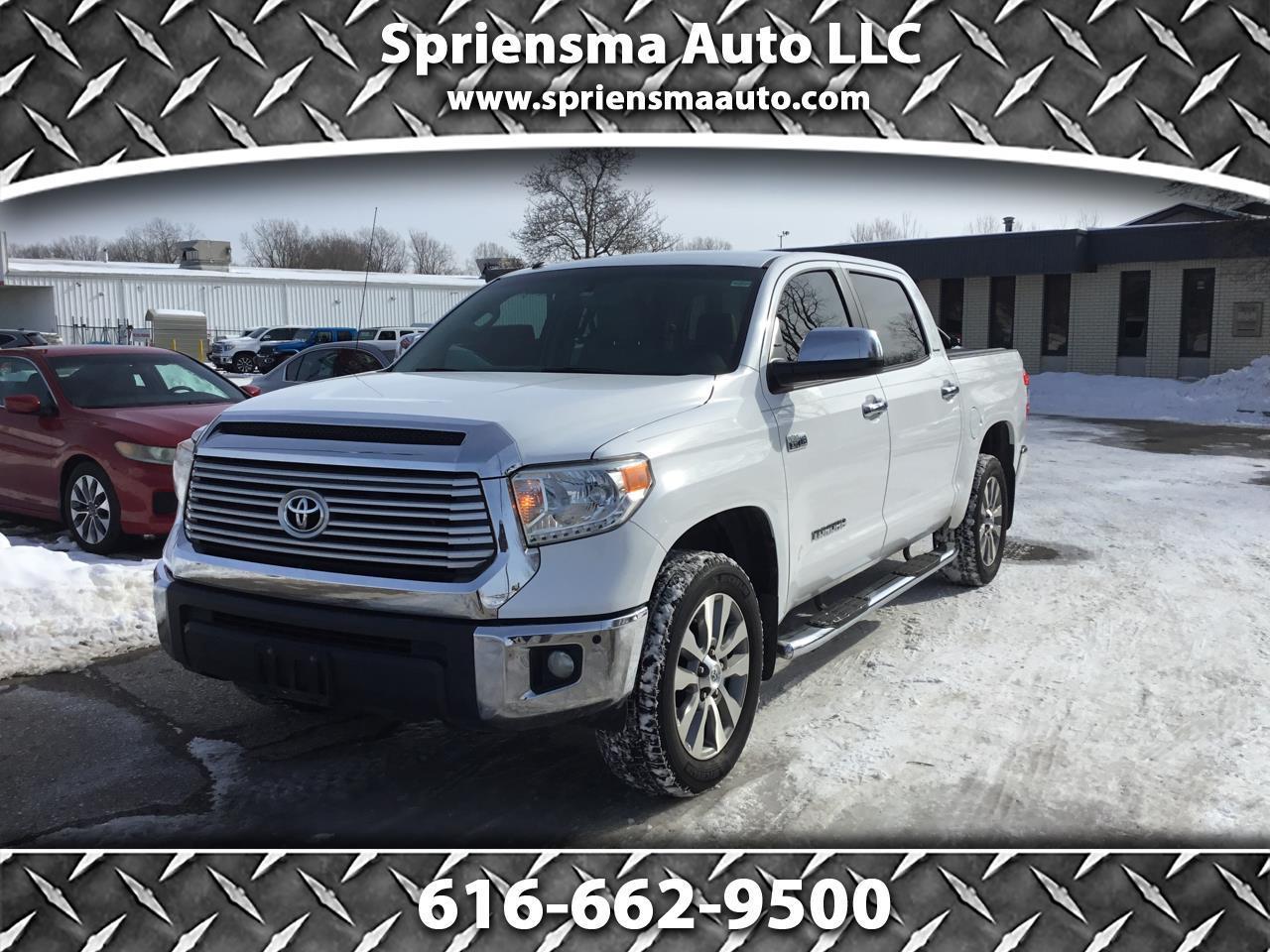 Toyota Tundra Limited 5.7L FFV CrewMax 4WD 2017