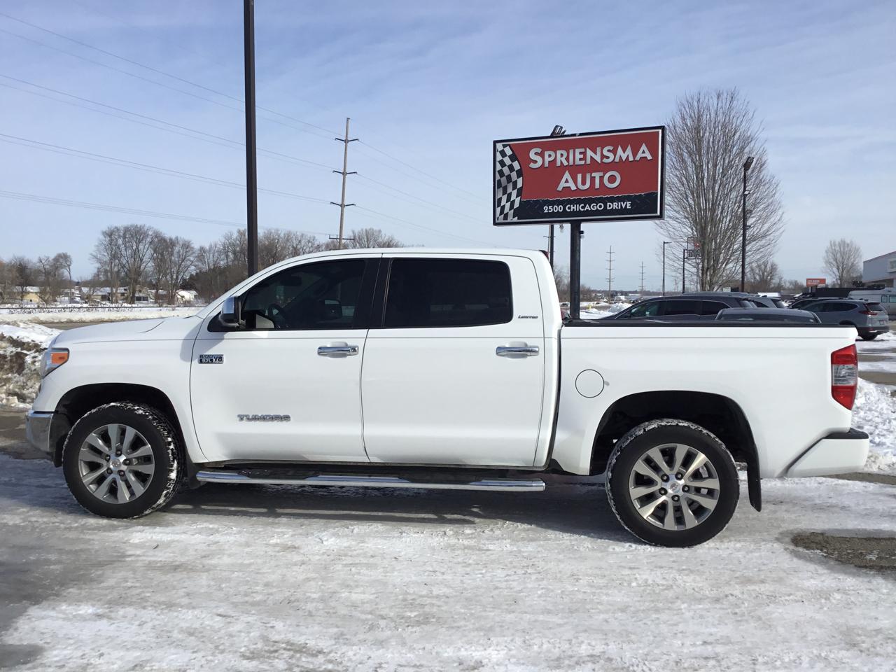 Toyota Tundra Limited 5.7L FFV CrewMax 4WD 2017