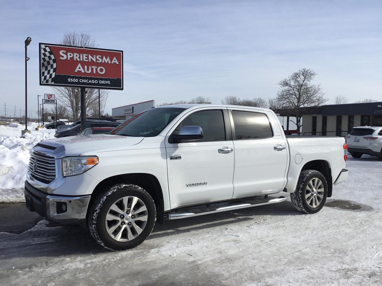 Toyota Tundra Limited 5.7L FFV CrewMax 4WD 2017