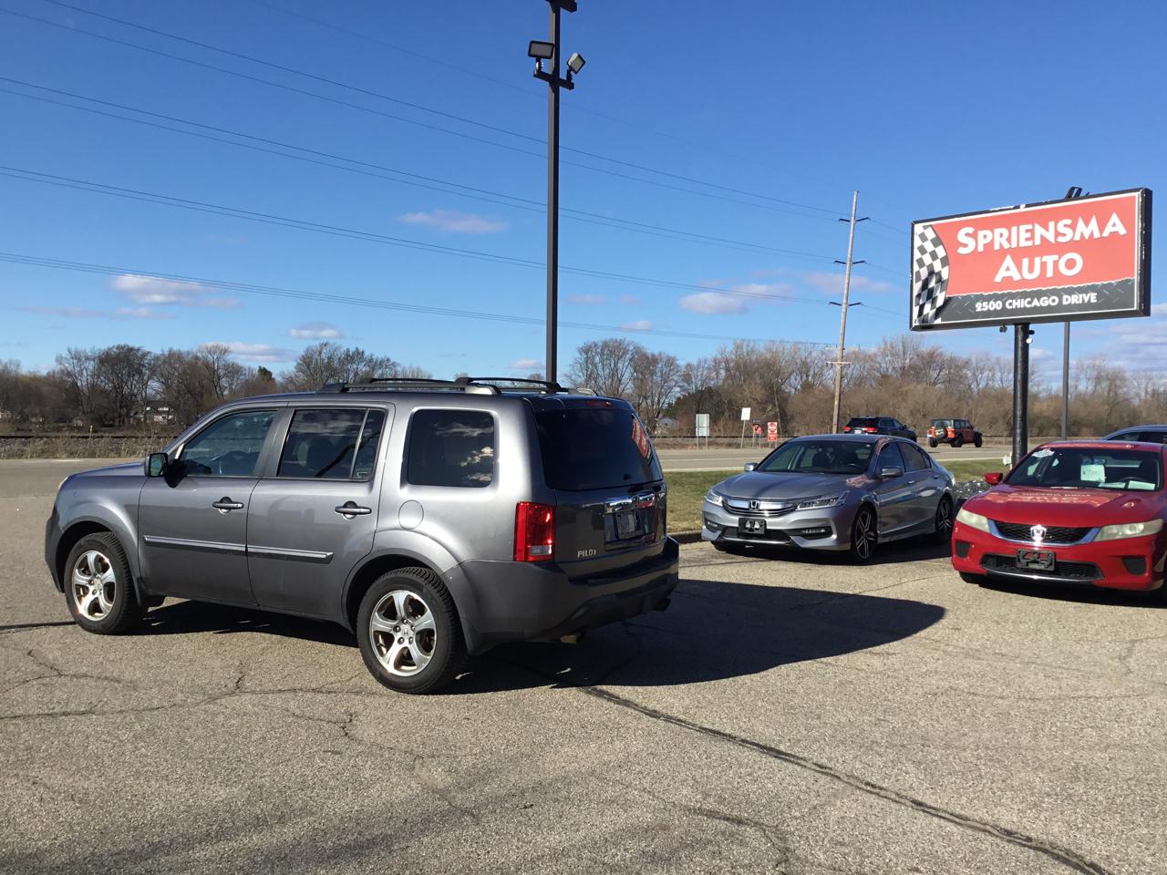 Honda Pilot EX-L 4WD 5-Spd AT with DVD 2014