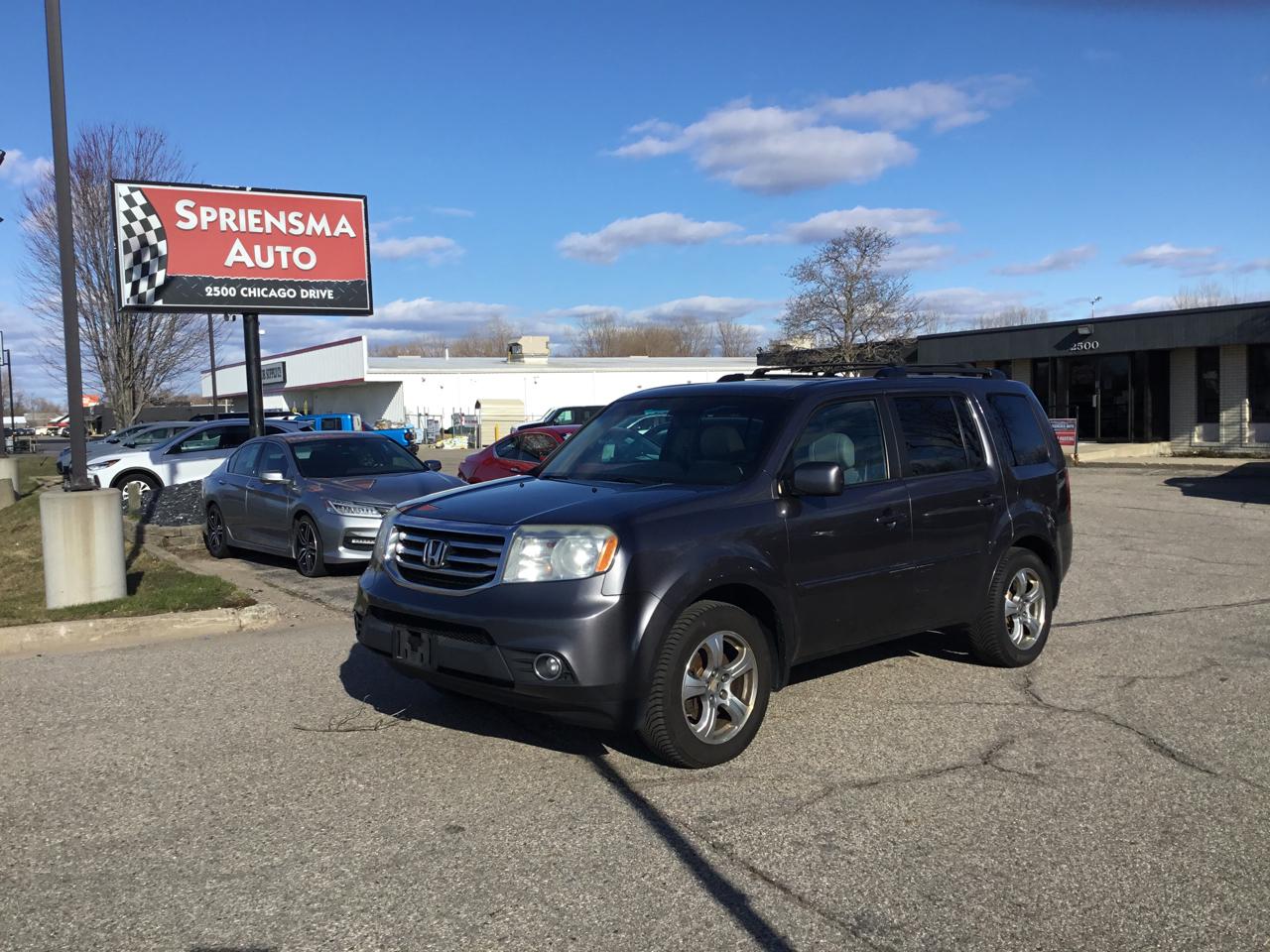 Honda Pilot EX-L 4WD 5-Spd AT with DVD 2014