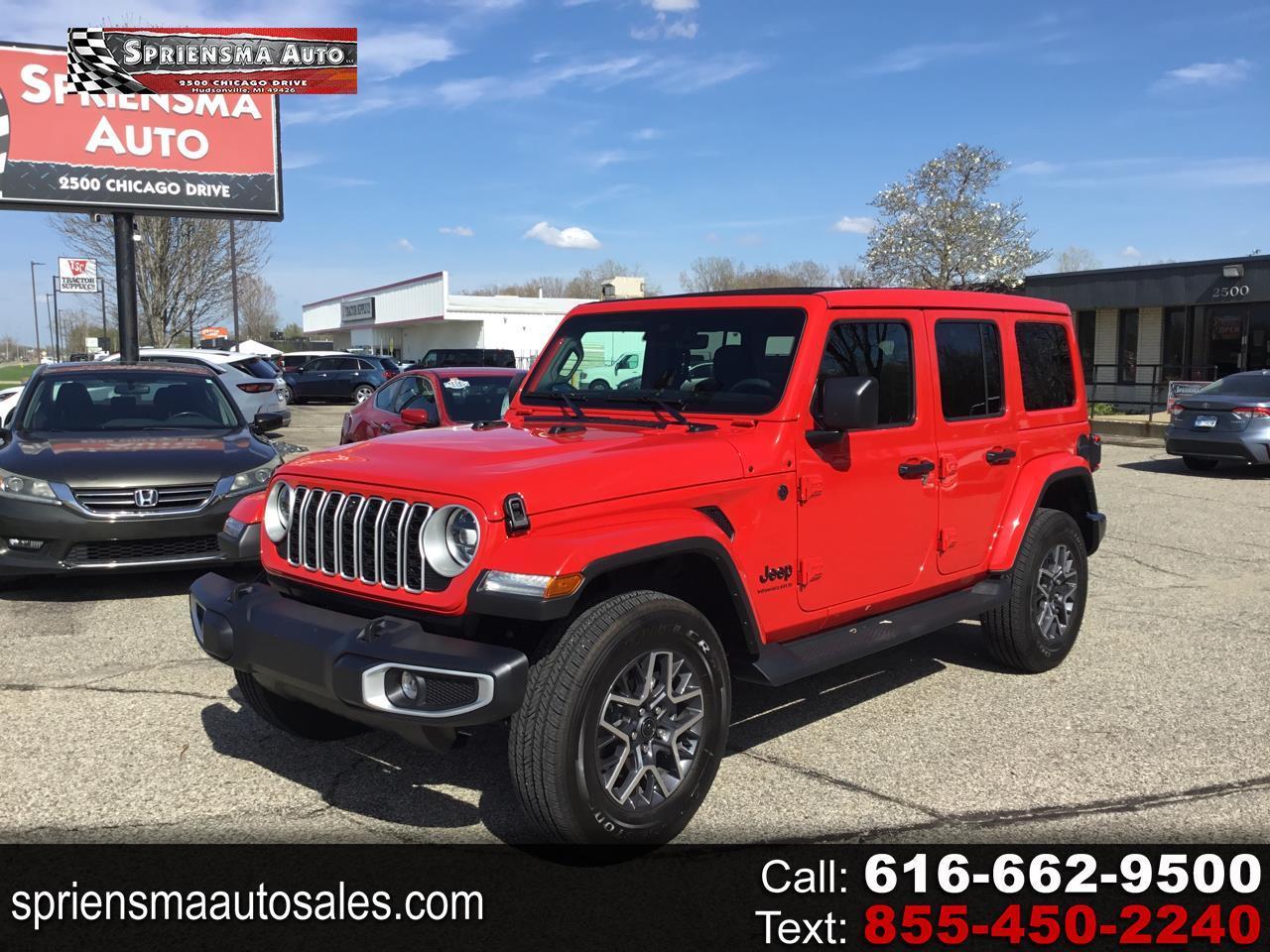 Jeep Wrangler Sahara 4 Door 4x4 2025
