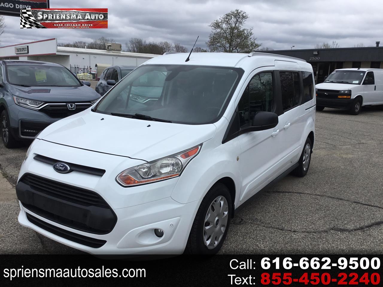 Ford Transit Connect Wagon XLT LWB w/Rear Symmetrical Doors 2018