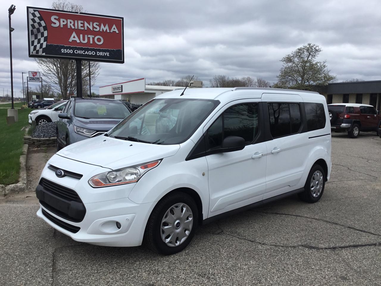 Ford Transit Connect Wagon XLT LWB w/Rear Symmetrical Doors 2018