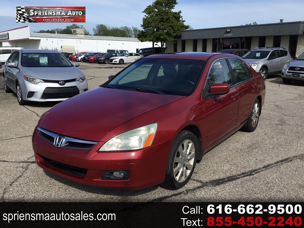 Honda Accord Sdn 4dr V6 AT EX-L 2007