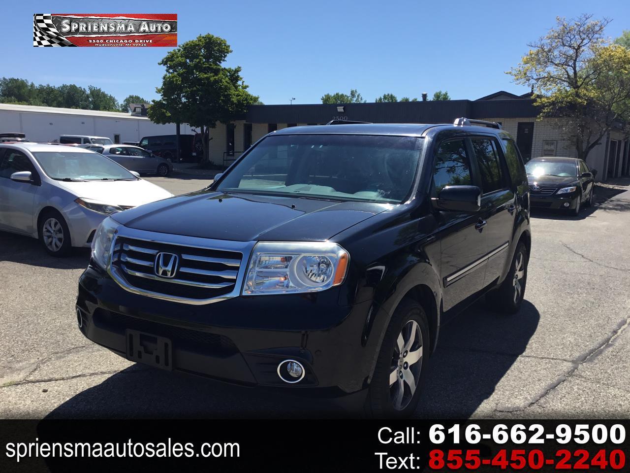 Honda Pilot 4WD 4dr Touring w/RES & Navi 2012