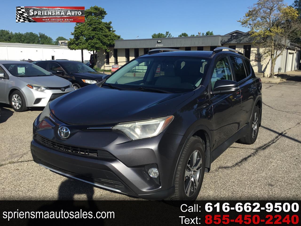 Toyota RAV4 AWD 4dr XLE (Natl) 2016