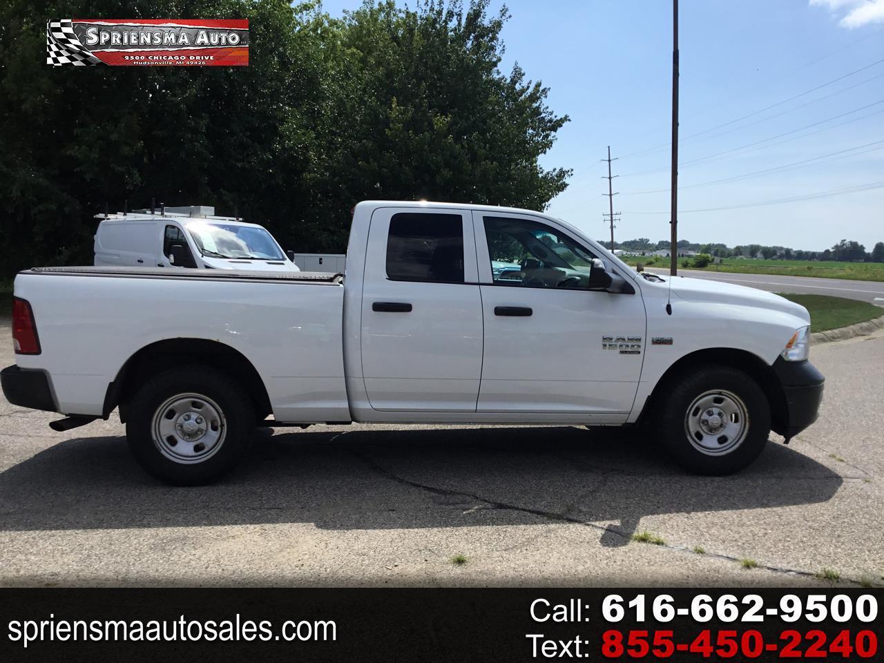 RAM 1500 Classic Tradesman 4x4 Quad Cab 6'4" Box 2020