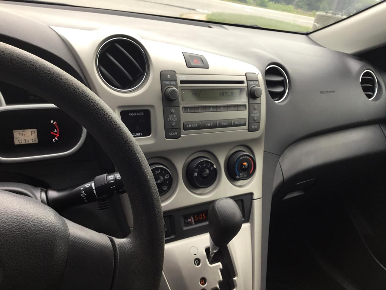 Toyota Matrix 5dr Wgn Man S FWD (Natl) 2009