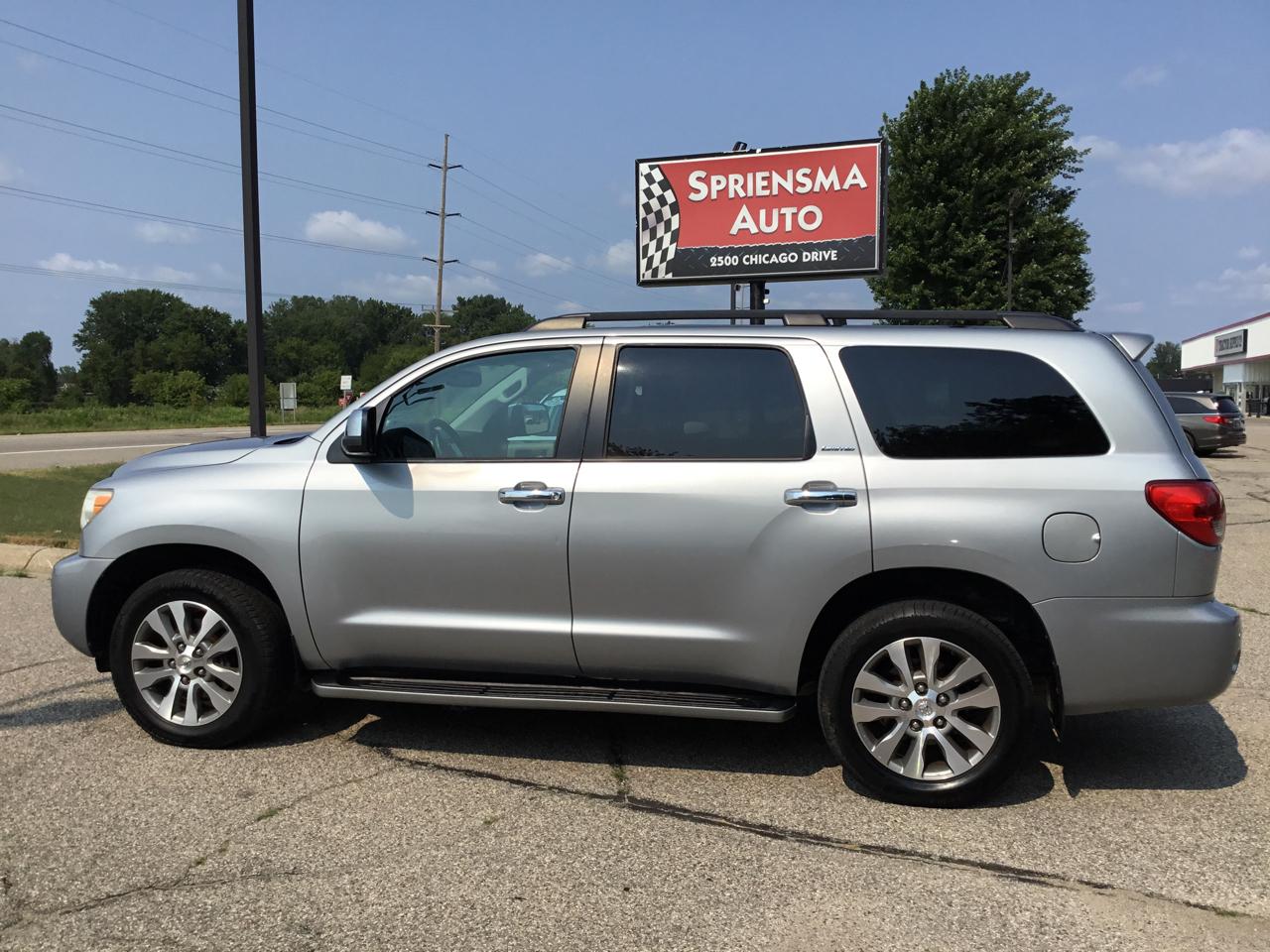 Toyota Sequoia 4WD 5.7L FFV Limited (Natl) 2016