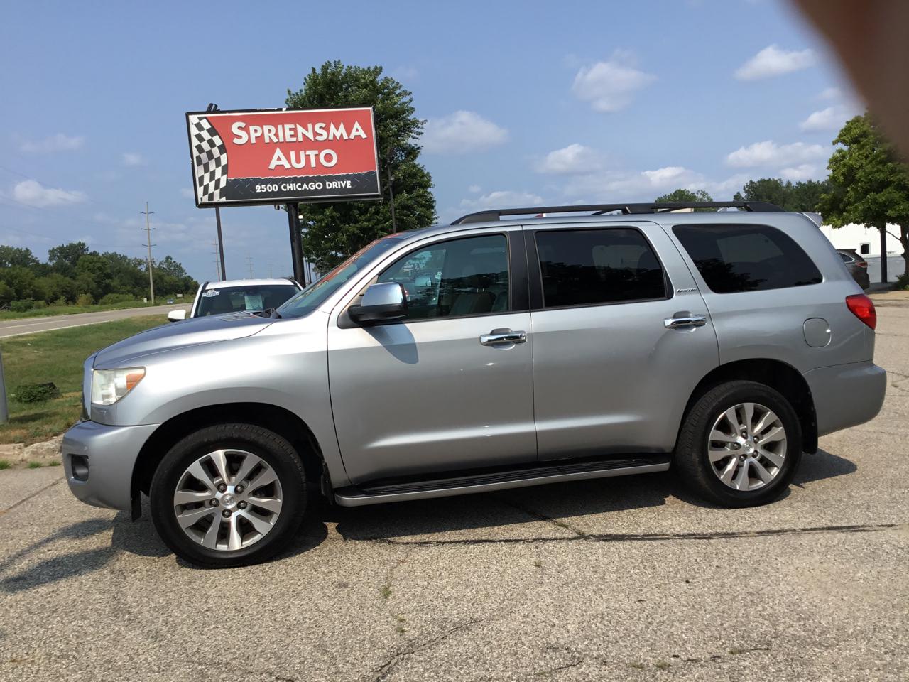 Toyota Sequoia 4WD 5.7L FFV Limited (Natl) 2016