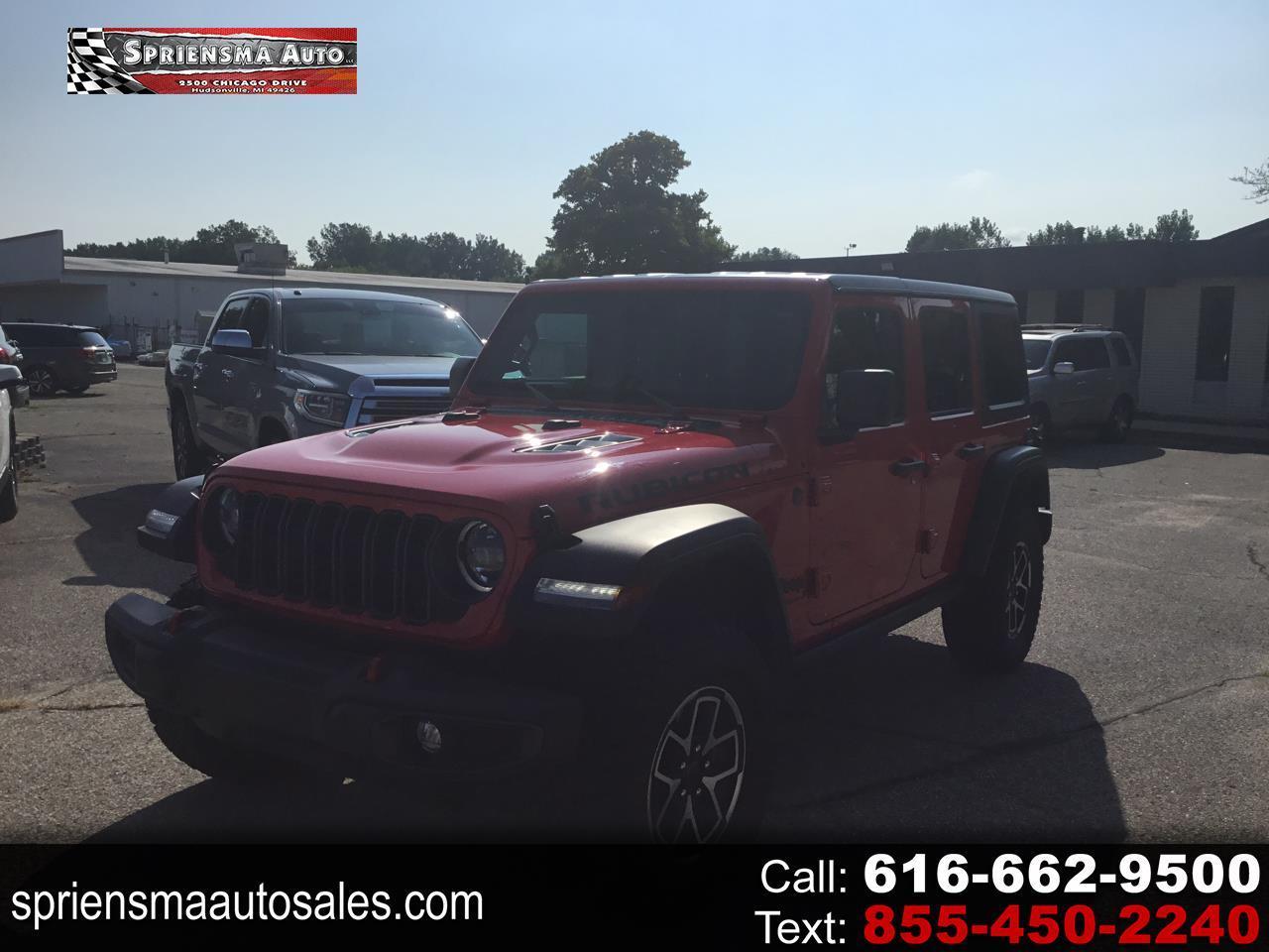 Jeep Wrangler Rubicon 4 Door 4x4 2024