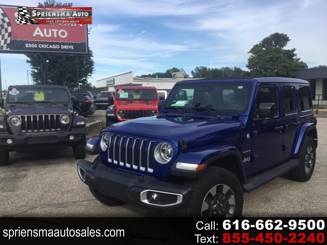 Jeep Wrangler Unlimited Sahara 4x4 2019