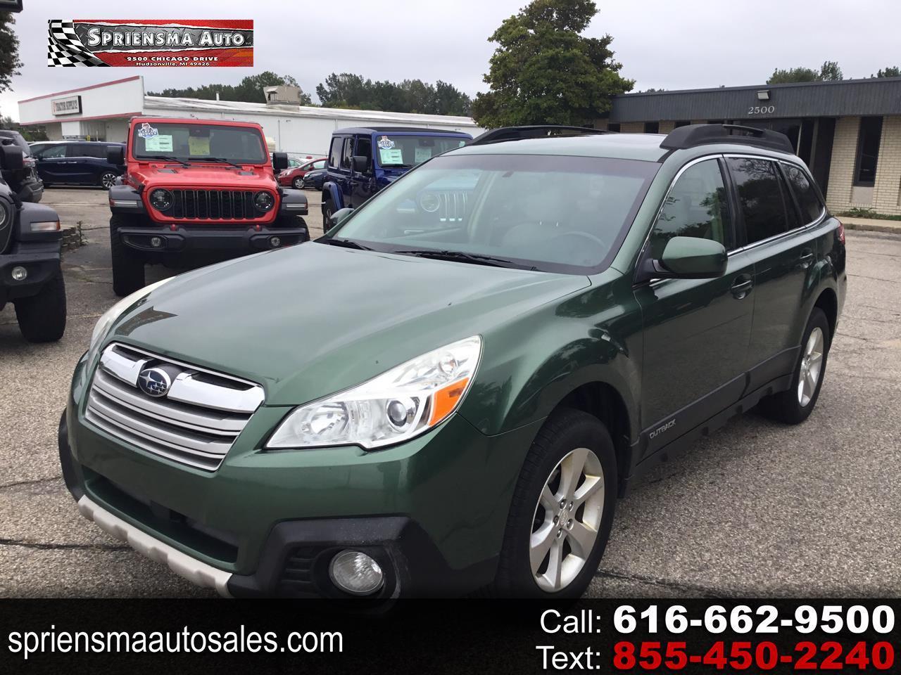 Subaru Outback 4dr Wgn H4 Auto 2.5i Limited 2014