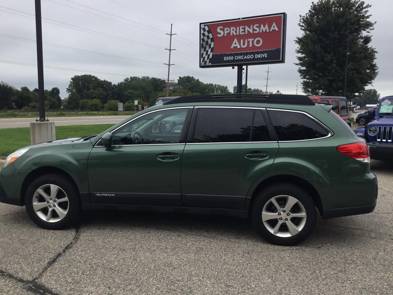 Subaru Outback 4dr Wgn H4 Auto 2.5i Limited 2014