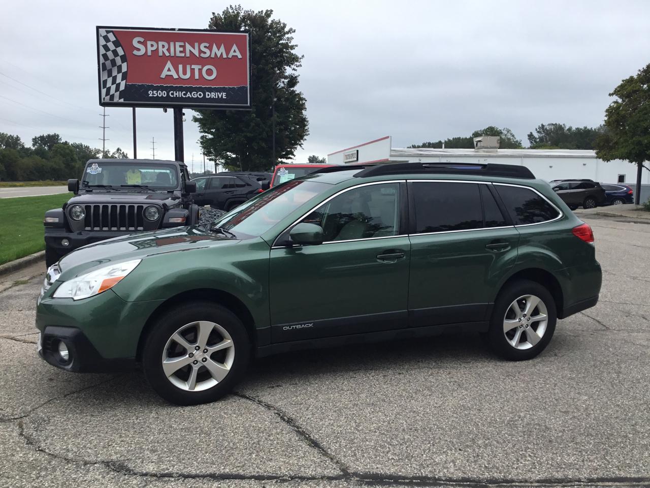 Subaru Outback 4dr Wgn H4 Auto 2.5i Limited 2014