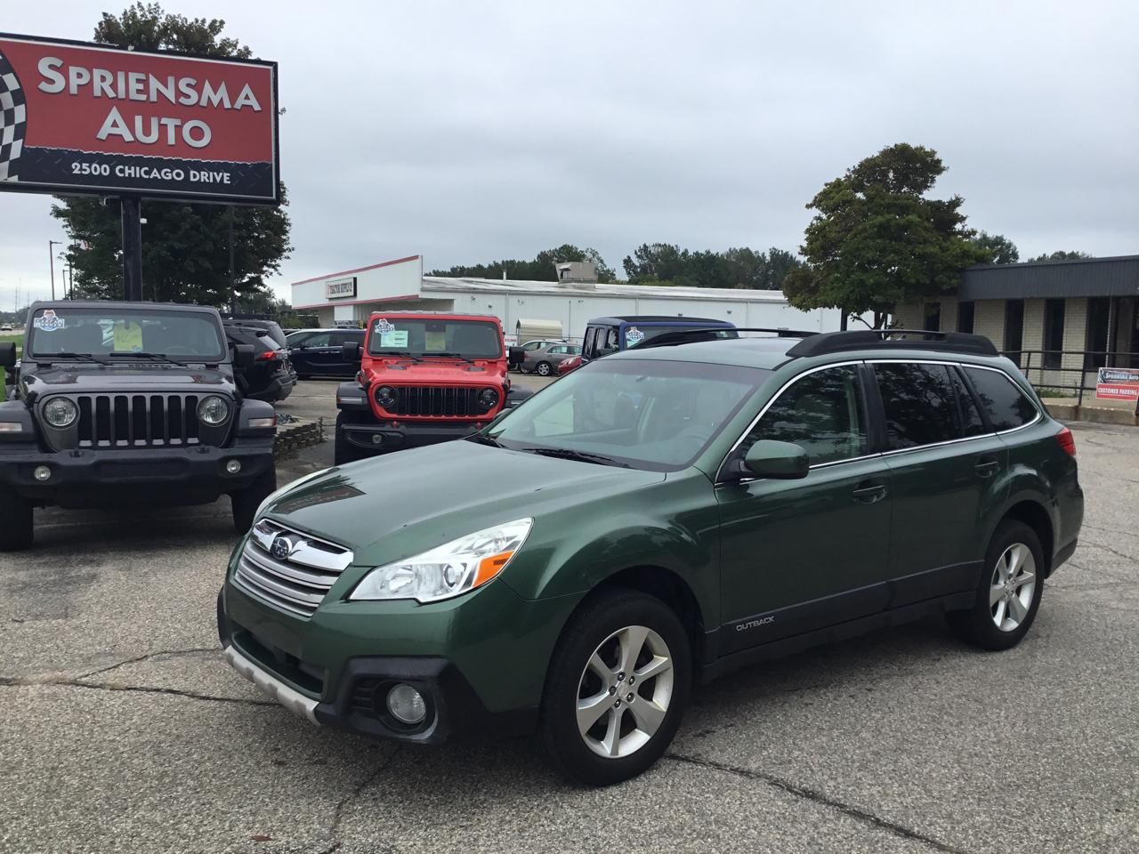 Subaru Outback 4dr Wgn H4 Auto 2.5i Limited 2014