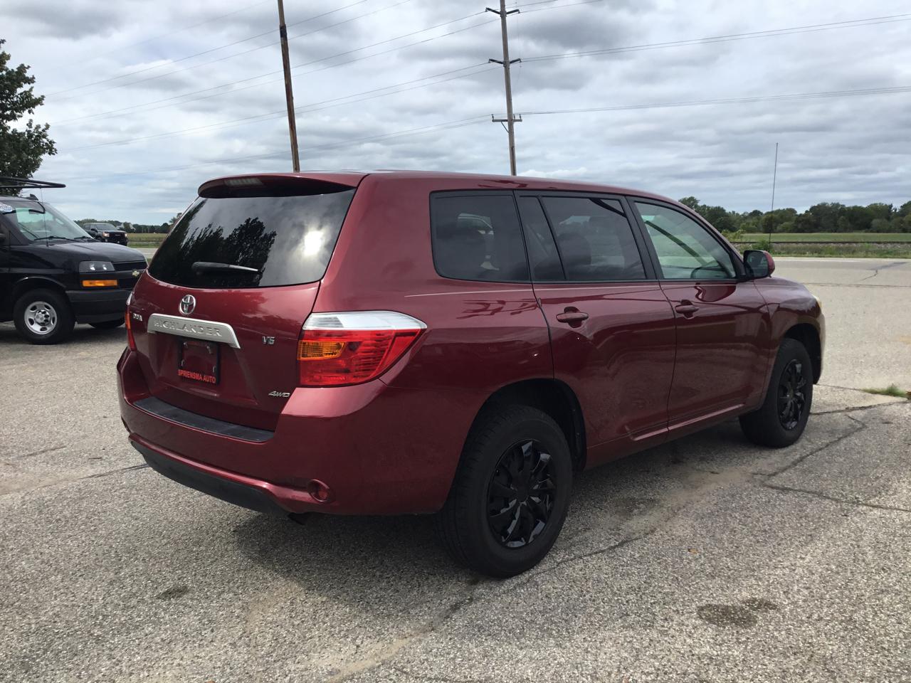 Toyota Highlander 4WD 4dr Base (Natl) 2008