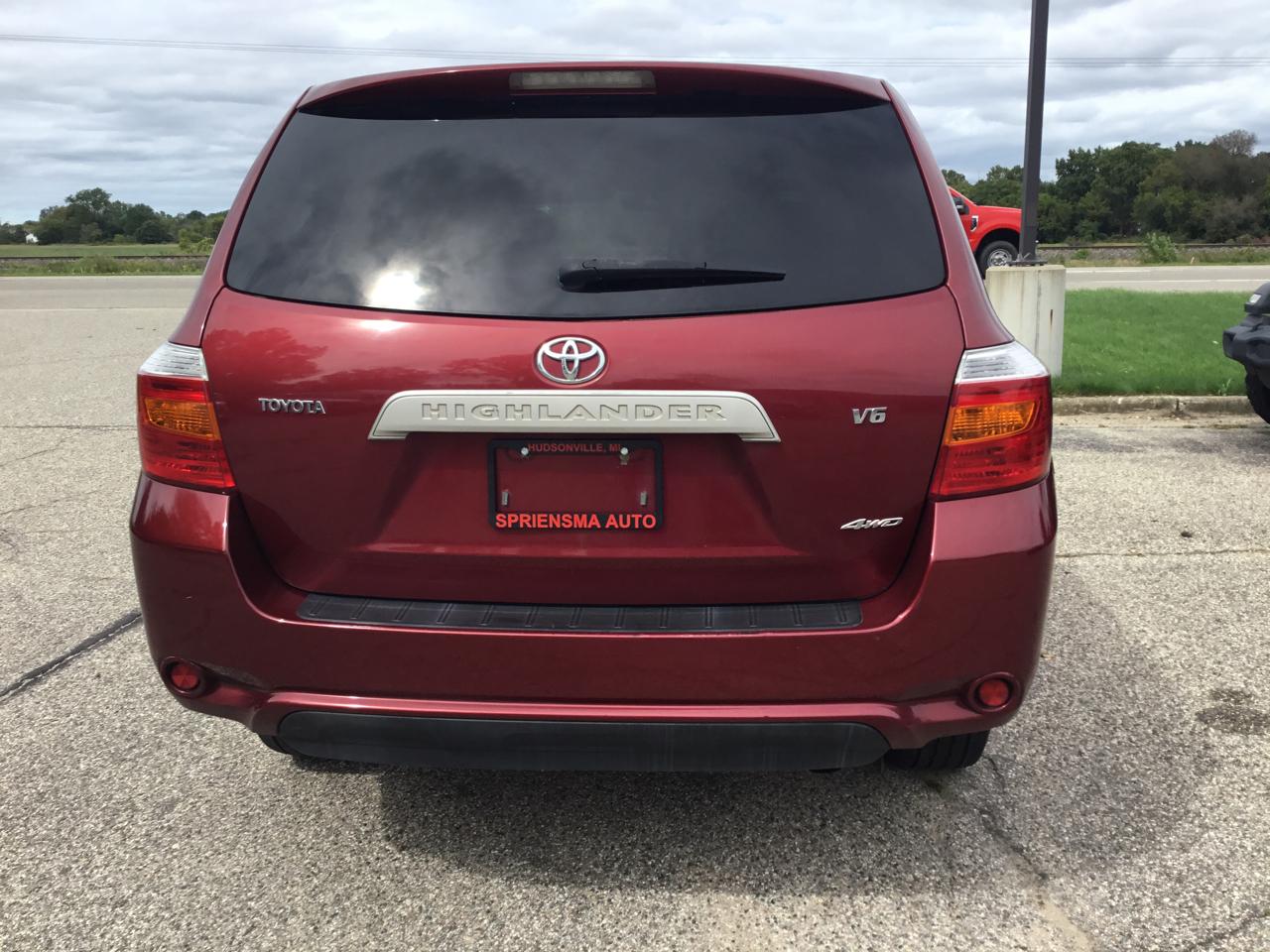 Toyota Highlander 4WD 4dr Base (Natl) 2008