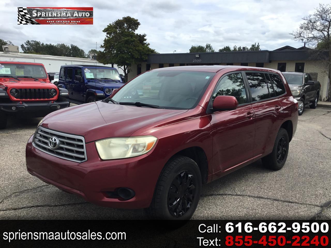 Toyota Highlander 4WD 4dr Base (Natl) 2008