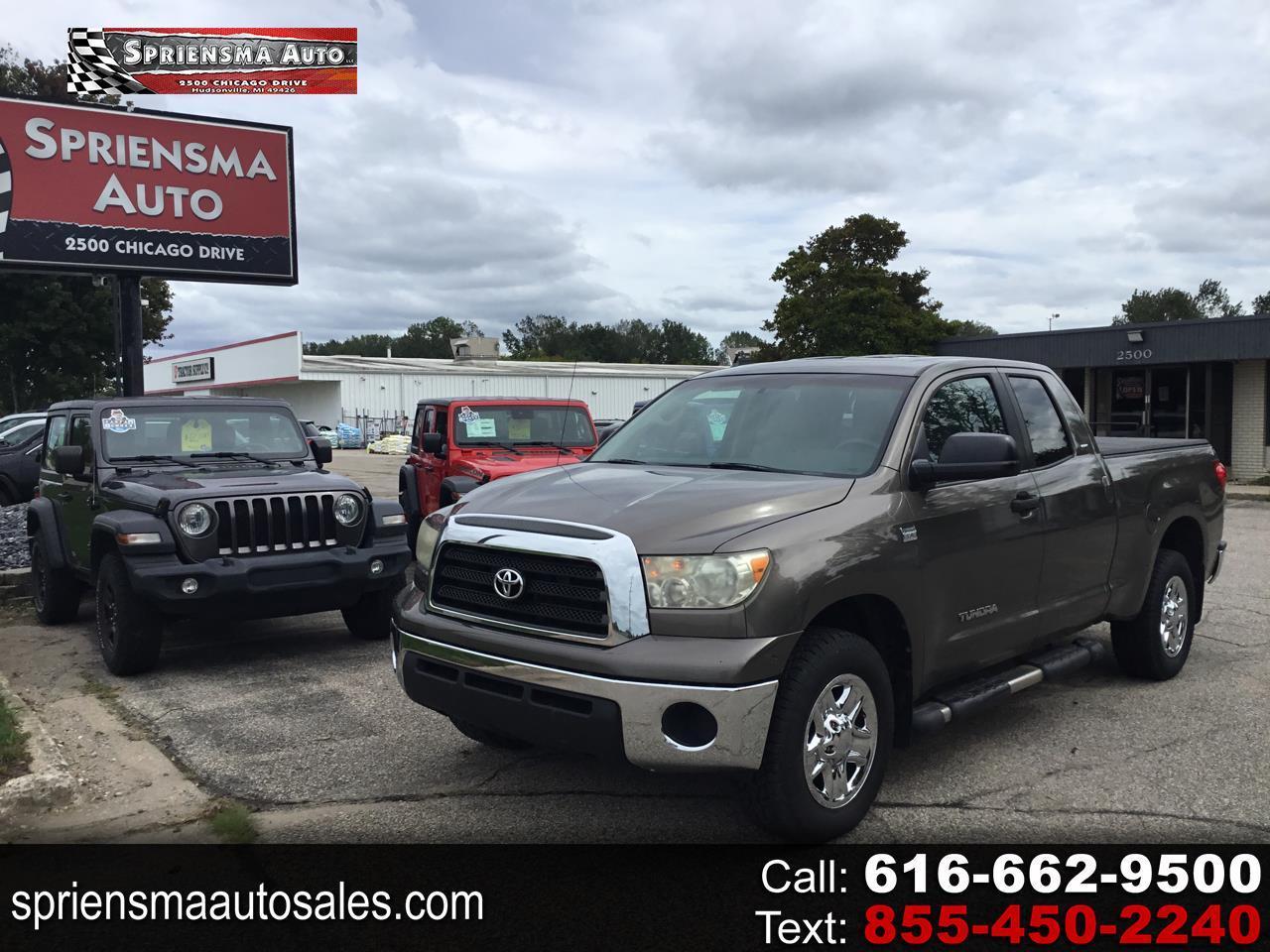 Toyota Tundra 2WD Double 145.7" 4.7L V8 SR5 (Natl 2007