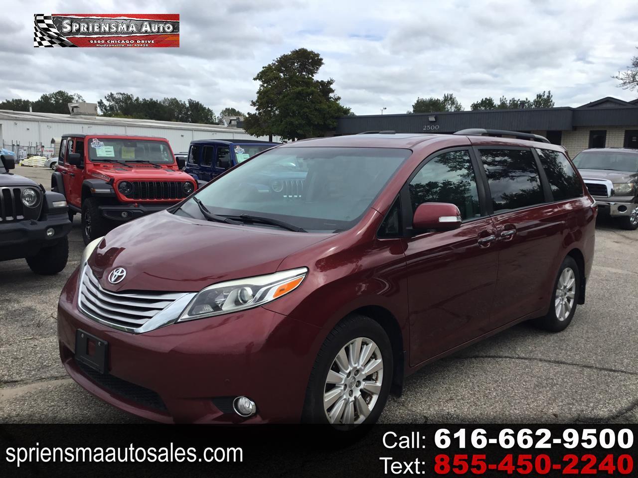 Toyota Sienna 5dr 7-Pass Van XLE Premium AWD (Natl) 2015
