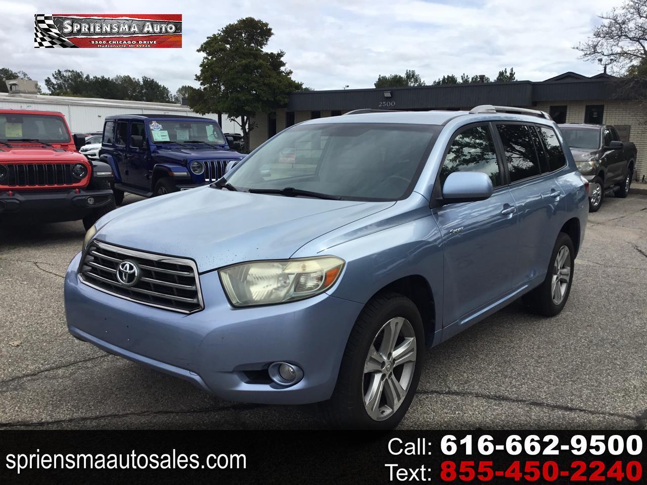 Toyota Highlander 4WD 4dr Sport (Natl) 2008