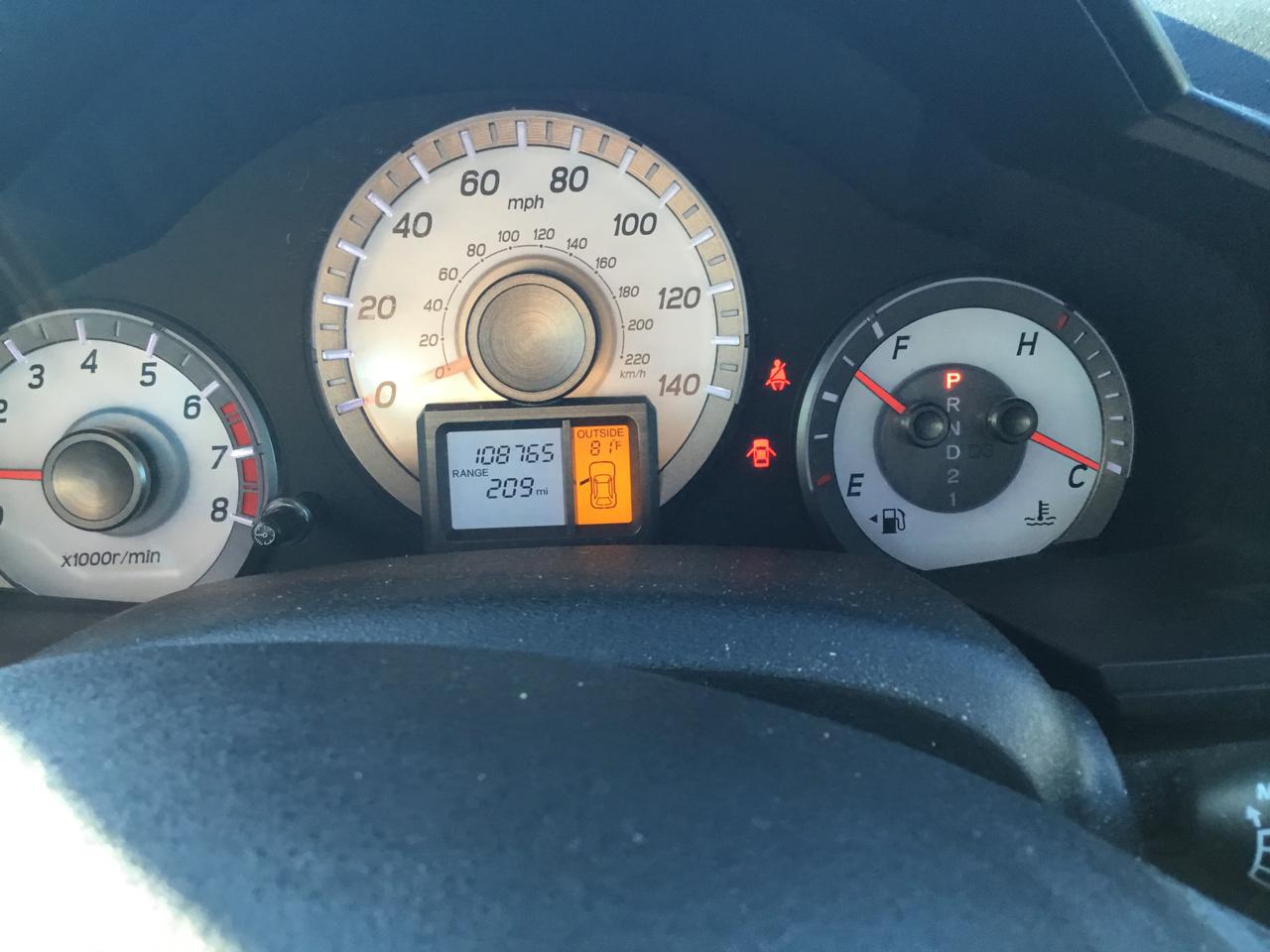 Honda Pilot 4WD 4dr EX-L 2012