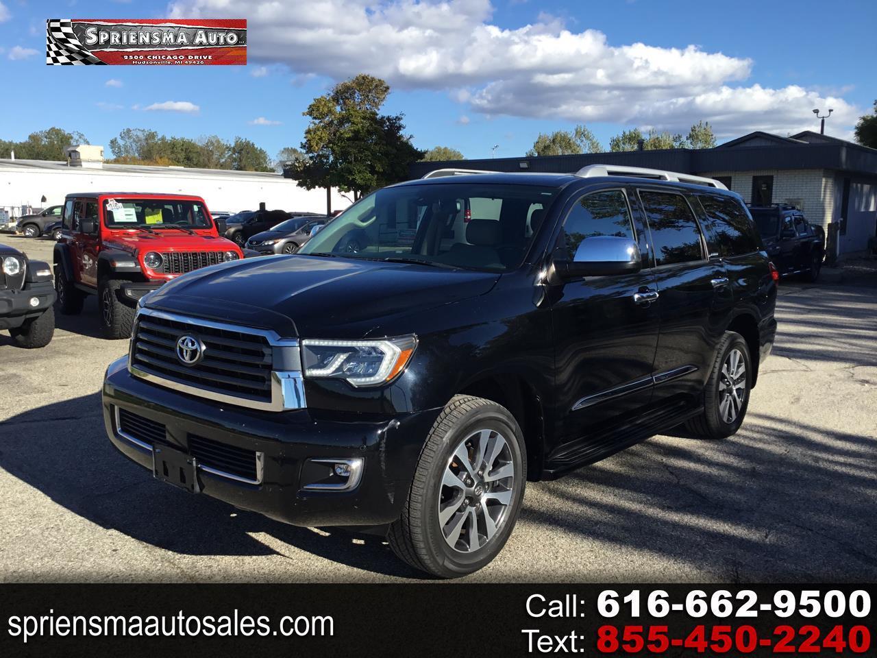 2018 Toyota Sequoia Limited 4WD (Natl)