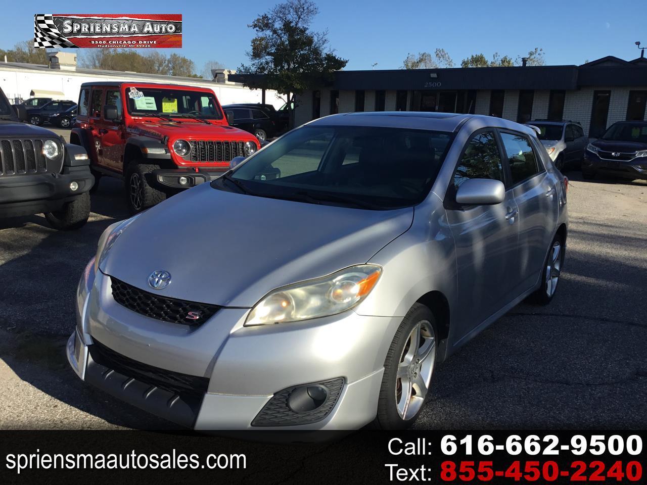 Toyota Matrix 5dr Wgn Man S FWD (Natl) 2010