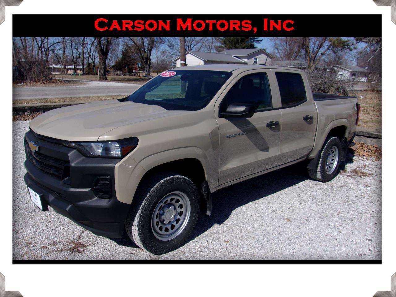 Chevrolet Colorado Work Truck Crew Cab 4WD 2023