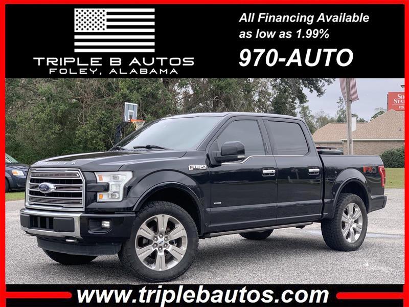 Ford F-150 Limited 4WD SuperCrew 5.5' Box 2016