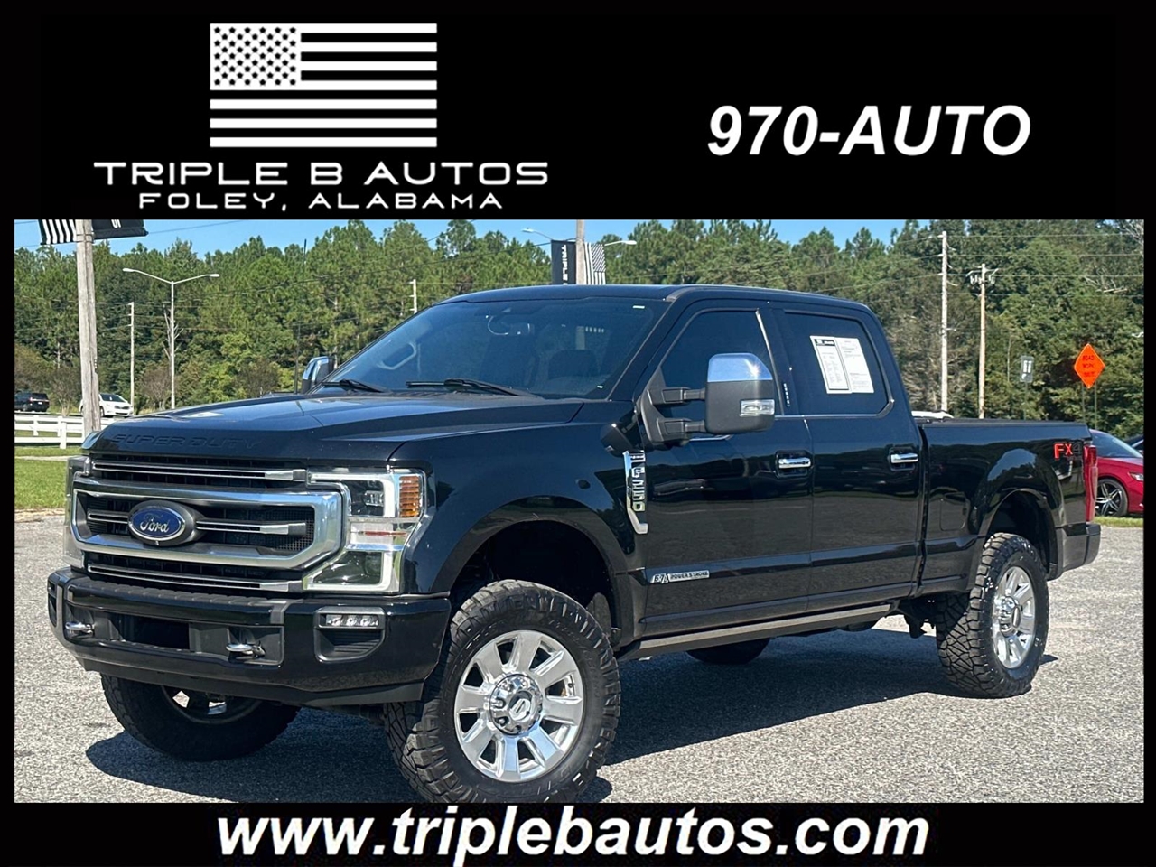 2021 Ford F-250 SD Platinum 4WD Crew Cab 6.75' Box