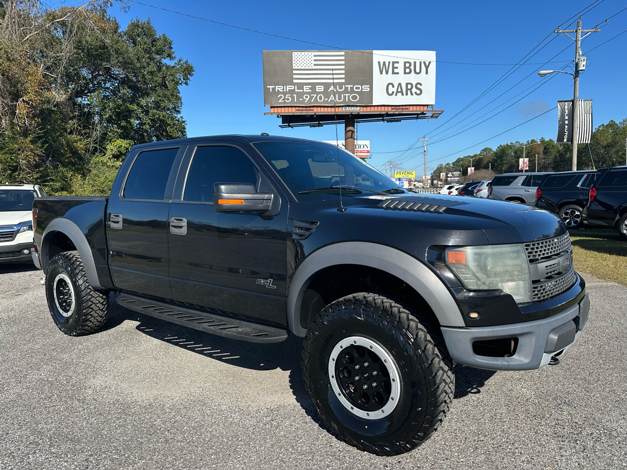 2014 Ford F-150 4WD SuperCrew 145" SVT Raptor