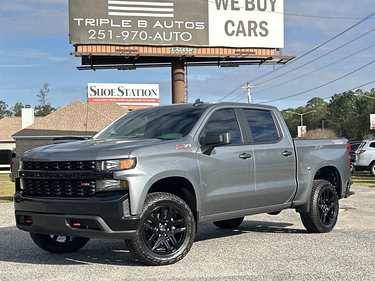 2022 Chevrolet Silverado 1500 LTD 4WD Crew Cab 147" Custom Trail Boss