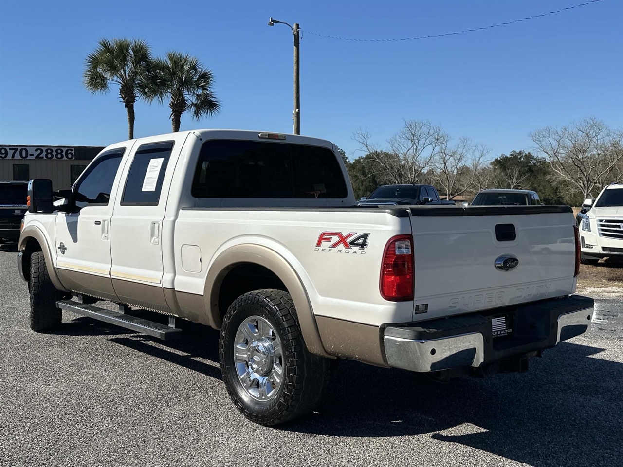 Ford Super Duty F-250 SRW 4WD Crew Cab 156" Platinum 2014