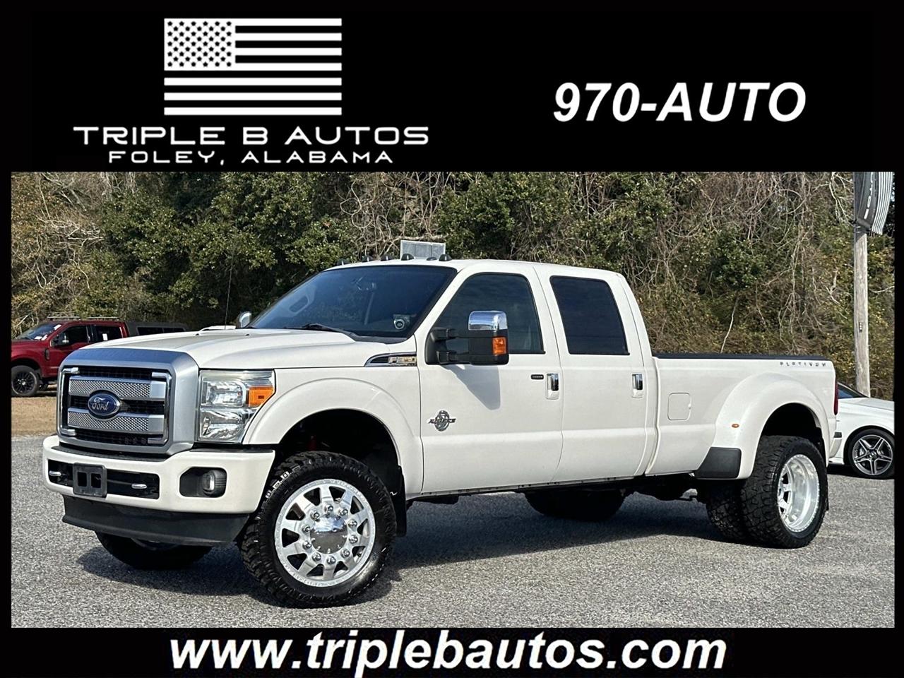 2016 Ford Super Duty F-350 DRW 4WD Crew Cab 172" Platinum