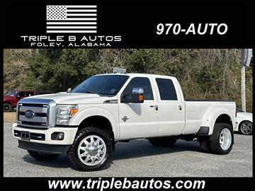 2016 Ford Super Duty F-350 DRW 4WD Crew Cab 172" Platinum