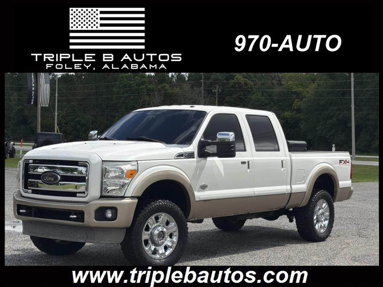 Ford Super Duty F-250 SRW 4WD Crew Cab 156" King Ranch 2011