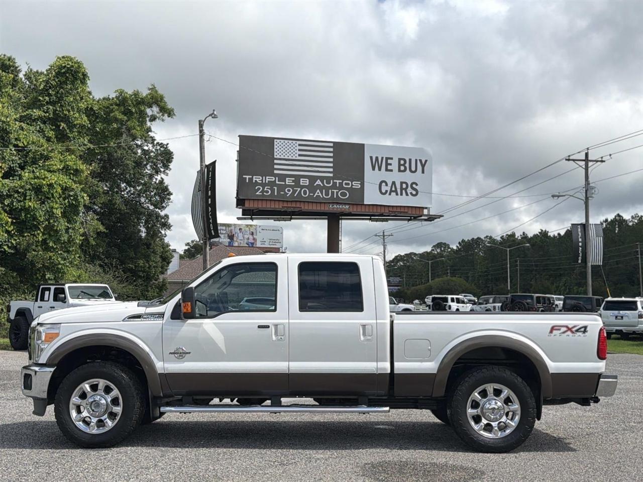 Ford Super Duty F-250 SRW 4WD Crew Cab 172" Platinum 2016