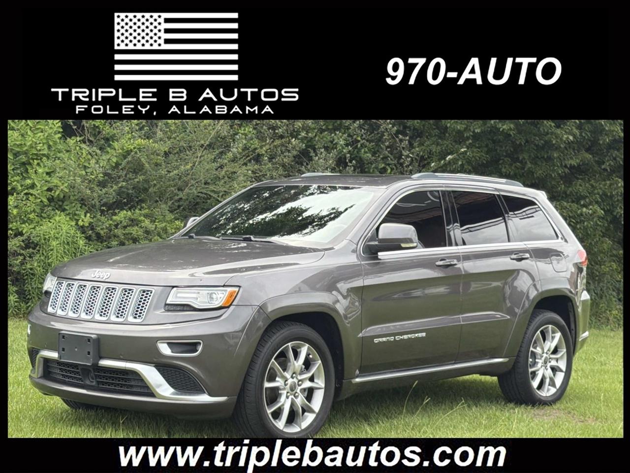 Jeep Grand Cherokee RWD 4dr Summit 2015