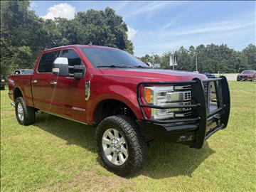 2019 Ford Super Duty F-350 SRW Platinum 4WD Crew Cab 6.75' Box