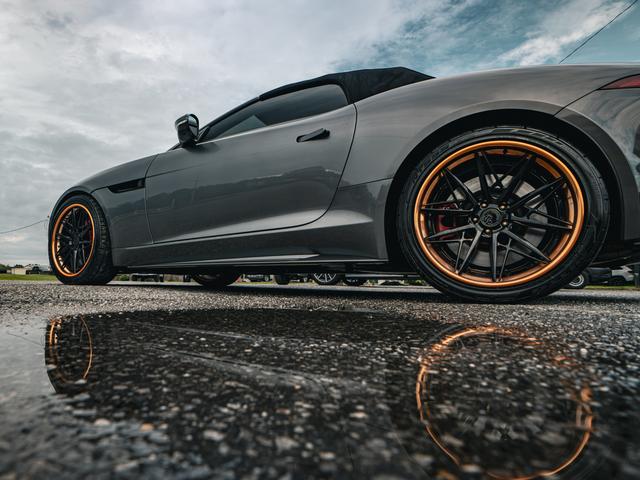 Gray 2016 Jaguar F-TYPE Convertible All-Wheel Drive Automatic