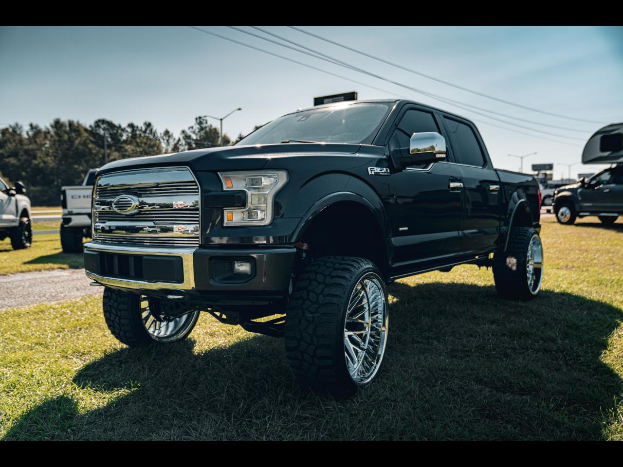 2015 Ford F-150 4WD SuperCrew 145" Platinum