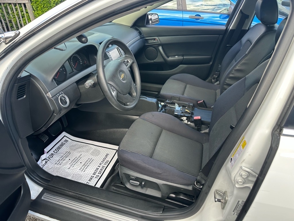 Chevrolet Caprice Police Patrol Vehicle 4dr Sdn Police 2013