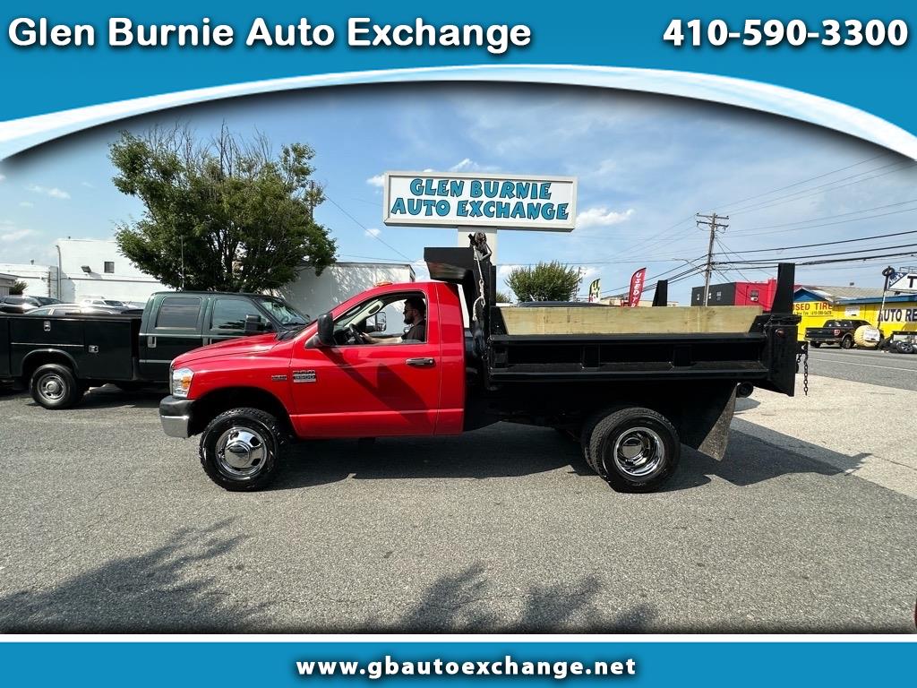 Dodge Ram 3500 4WD Reg Cab 60" CA 143.5" WB 2007