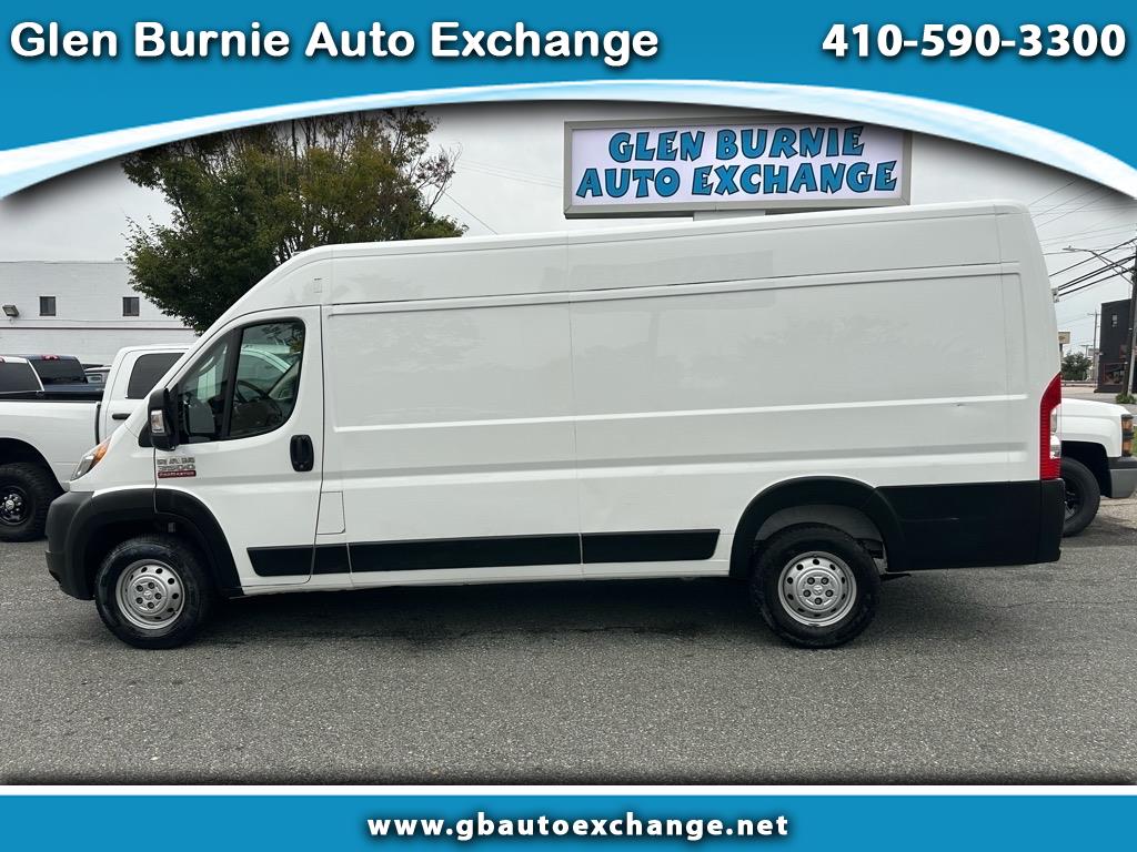 2021 RAM ProMaster Cargo Van 3500 High Roof 159" WB EXT
