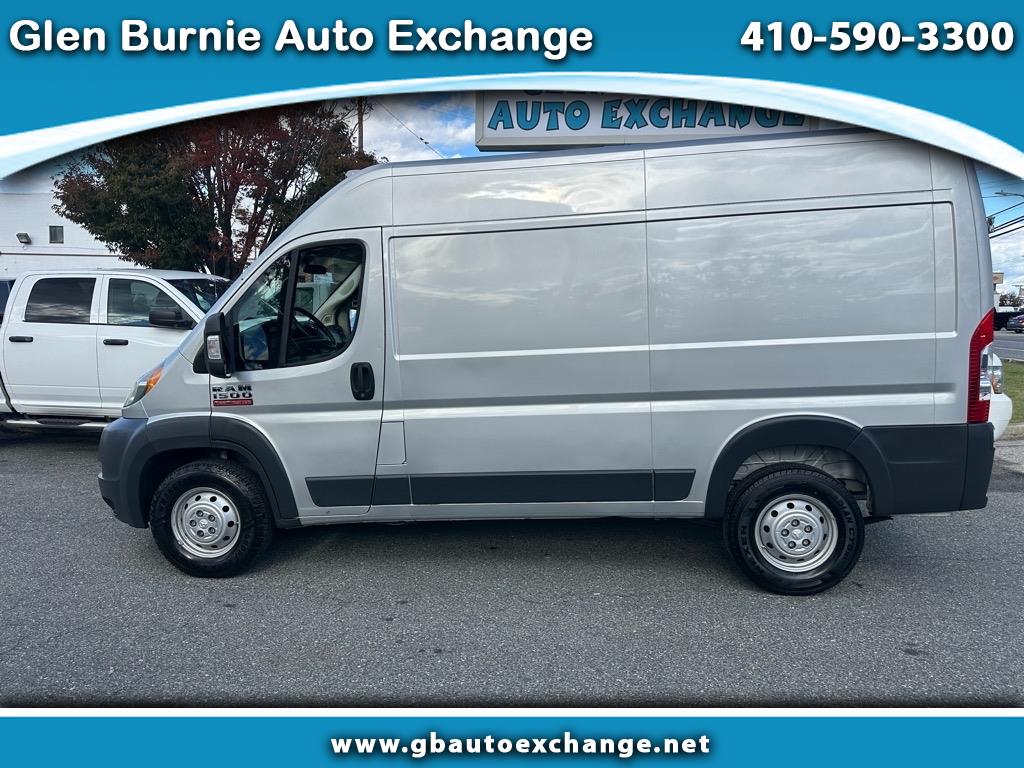 2018 RAM ProMaster Cargo Van 1500 High Roof 136" WB